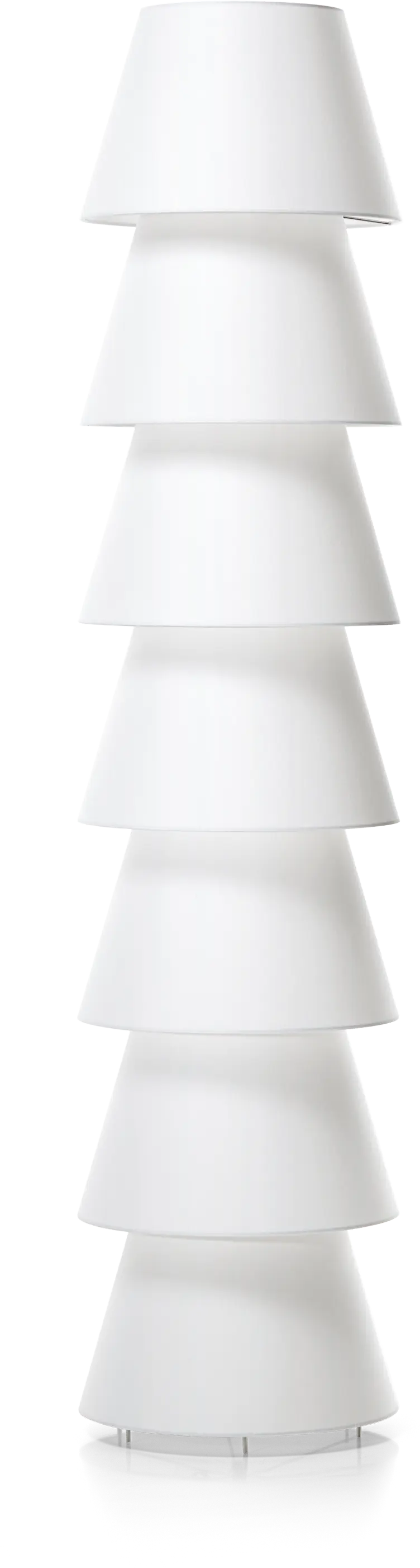 Set Up Shades 7 floor light front view